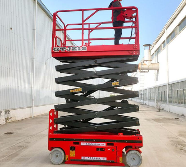 鹤庆自行走移动式升降机