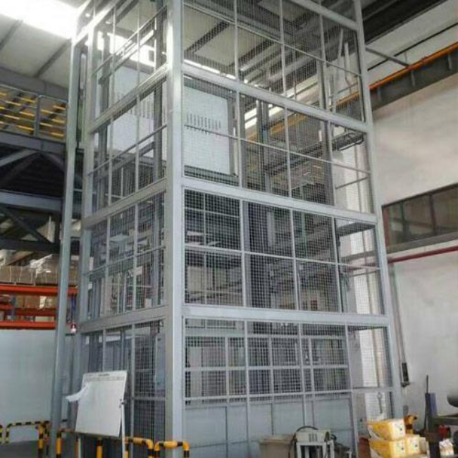 鹤庆导轨式升降平台货梯